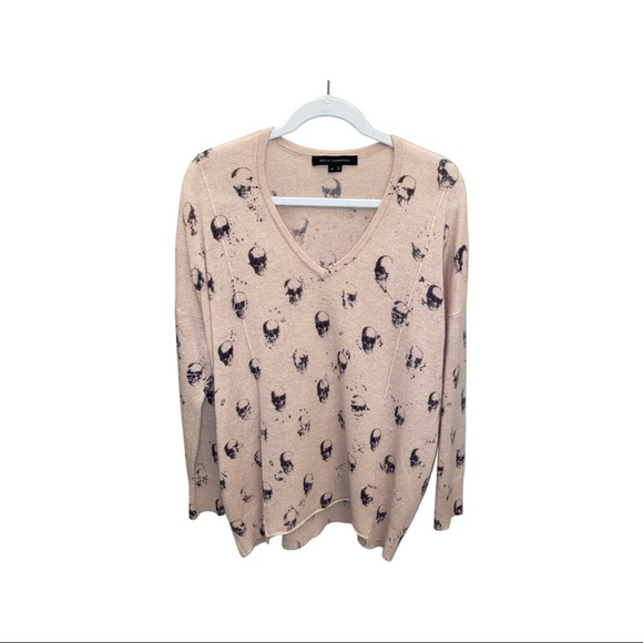 Skull Cashmere Jen V Neck Sweater - Picture 4 of 7